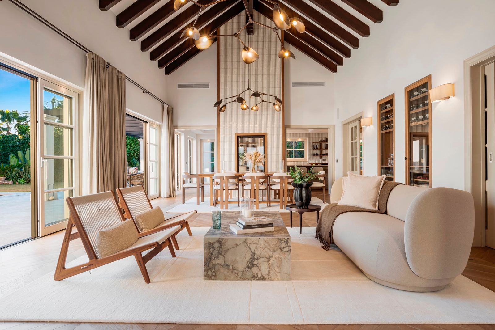 Interior of Villa La Hacienda, one of the villas for sale in Marbella