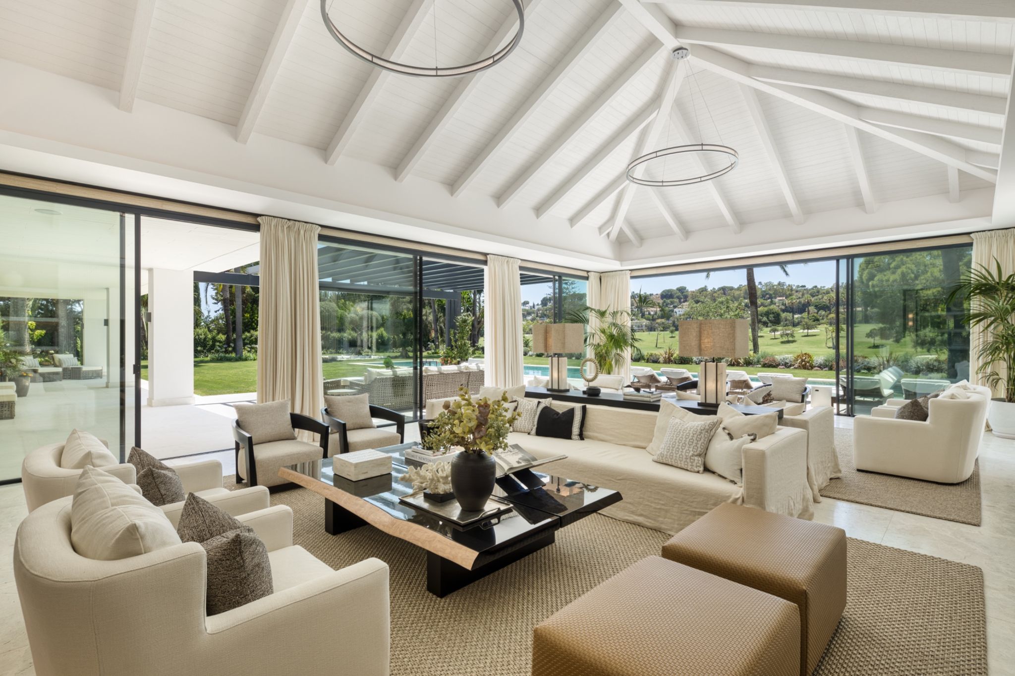 Interior of Villa Solstice, one of the villas for sale in Marbella